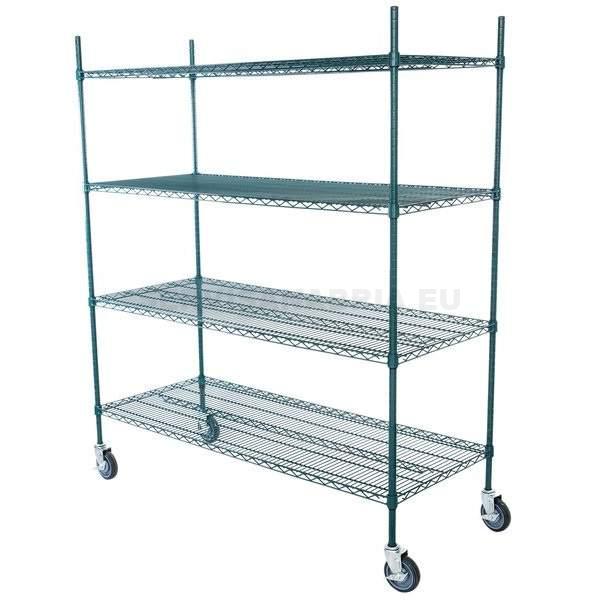 Estantería Liviana en Alambre Pintado