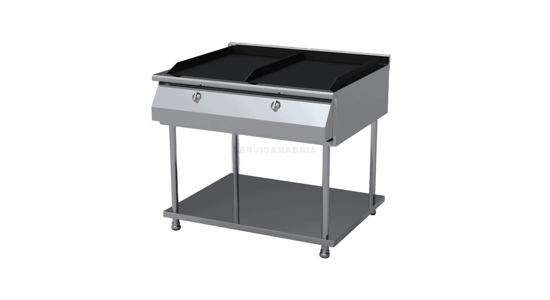 Plancha Asadora Doble